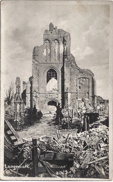 WWI RPPC Battle
                                                & Death Scene's
                                                Shell Damage War Belgium
                                                1914-1918