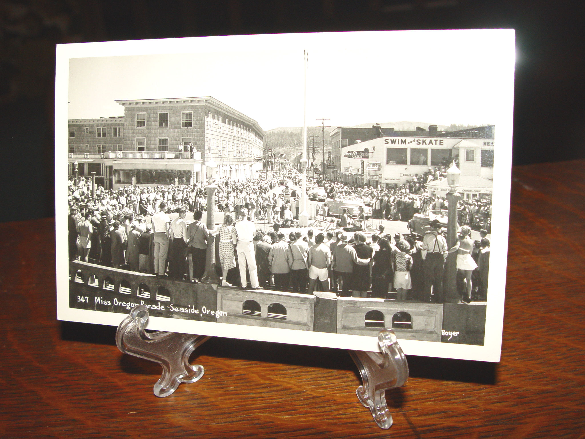 1950 Miss
                                                Oregon Parade Seaside
                                                Oregon; Chevy Convert
                                                RPPC