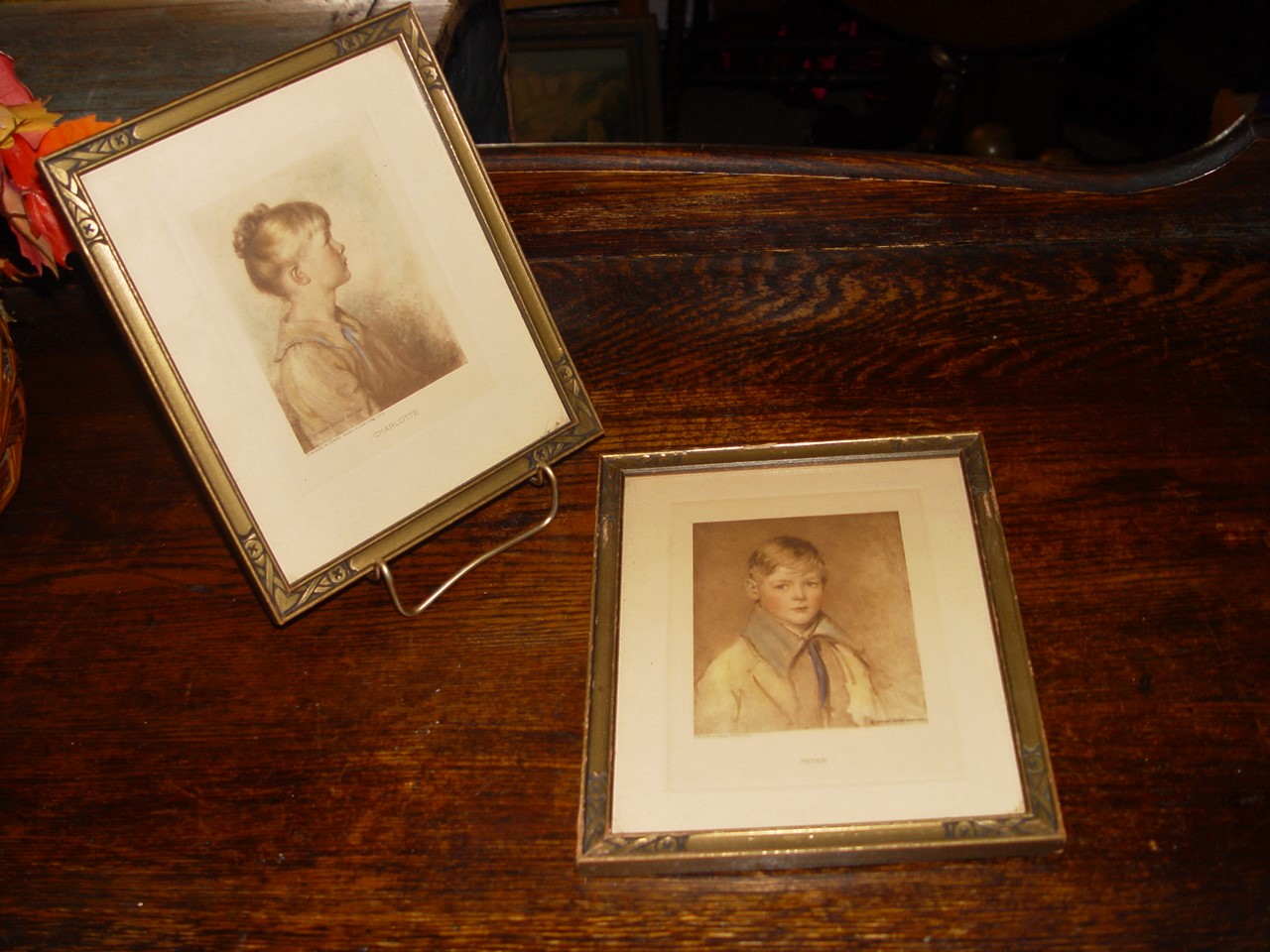 Peter And Charlotte,
                                        Portrait Prints, Edward Gross
                                        Co. NY