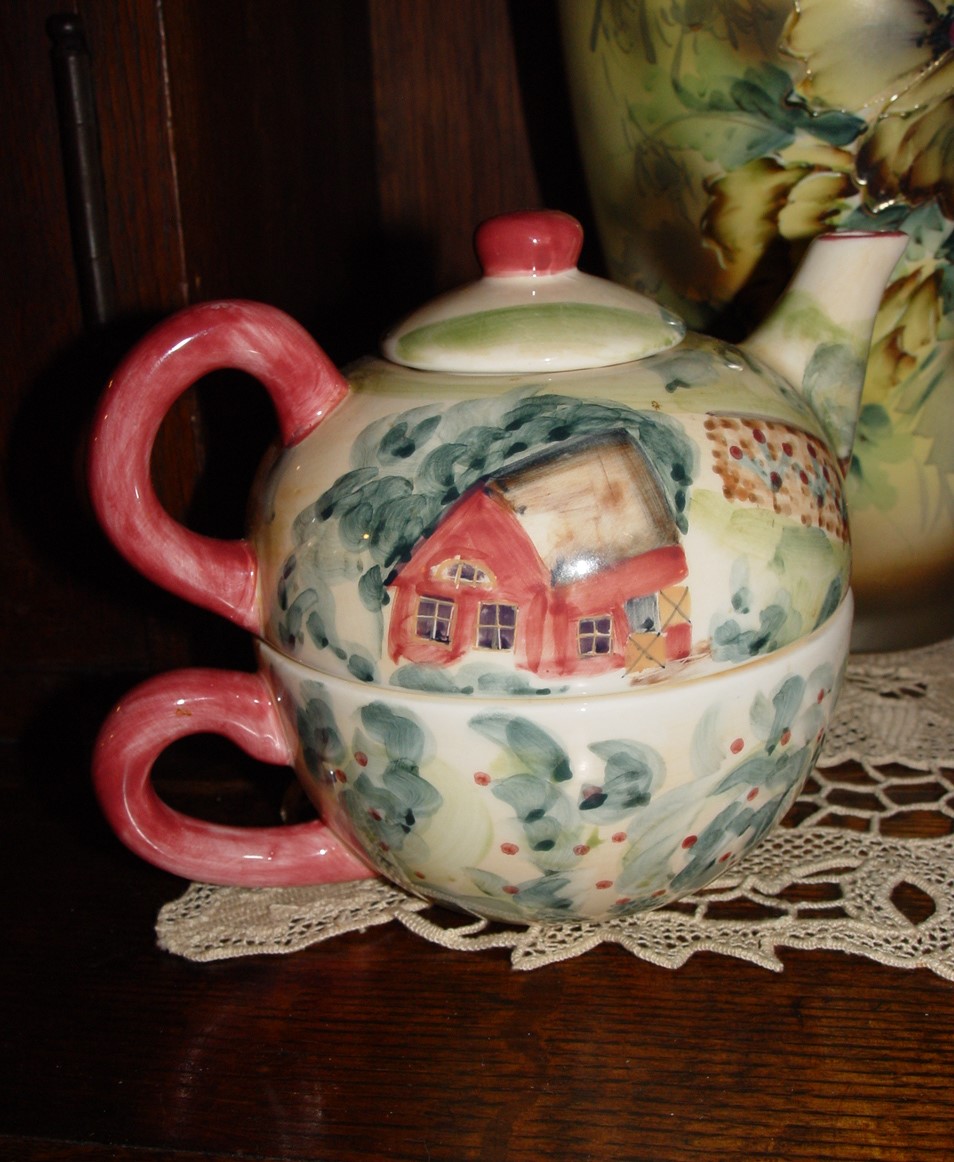 Vintage 3 Pc. Zrike Michal
                                        Sparks Teapot Set