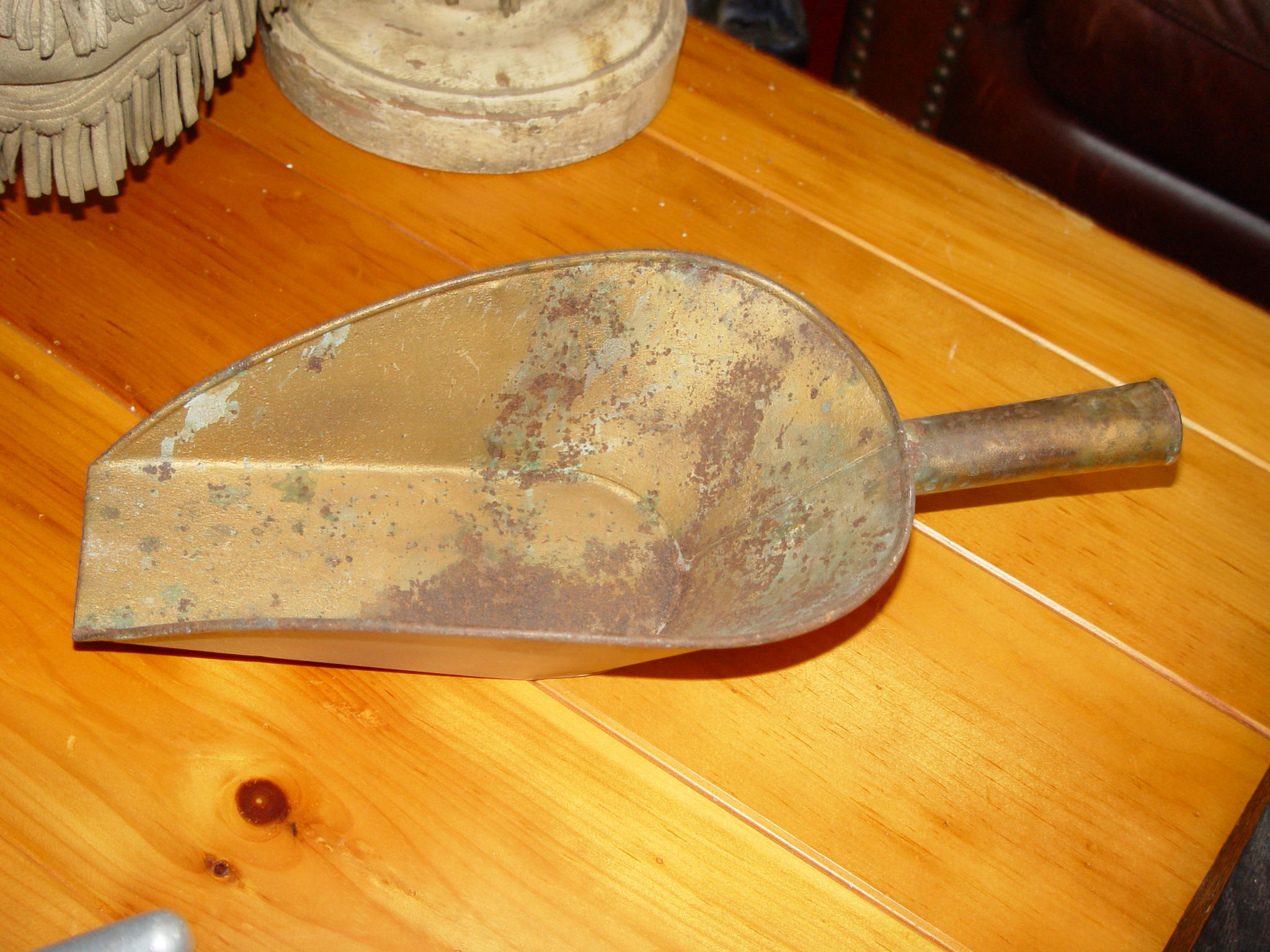 Antique Lrg.
                        Country General Store Dry Goods Scoop