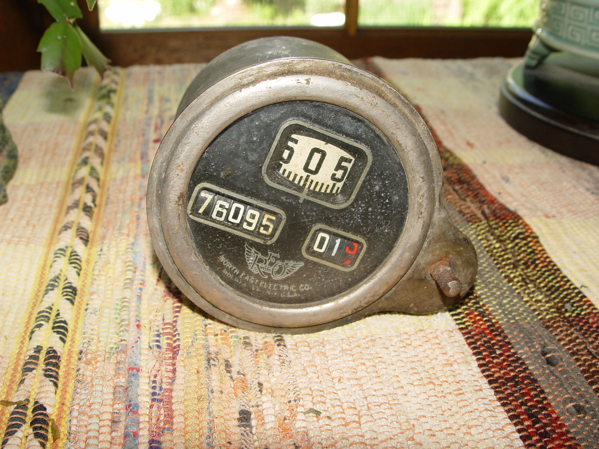 1920s Northeast
                                Electric Co. Speedometer #3851