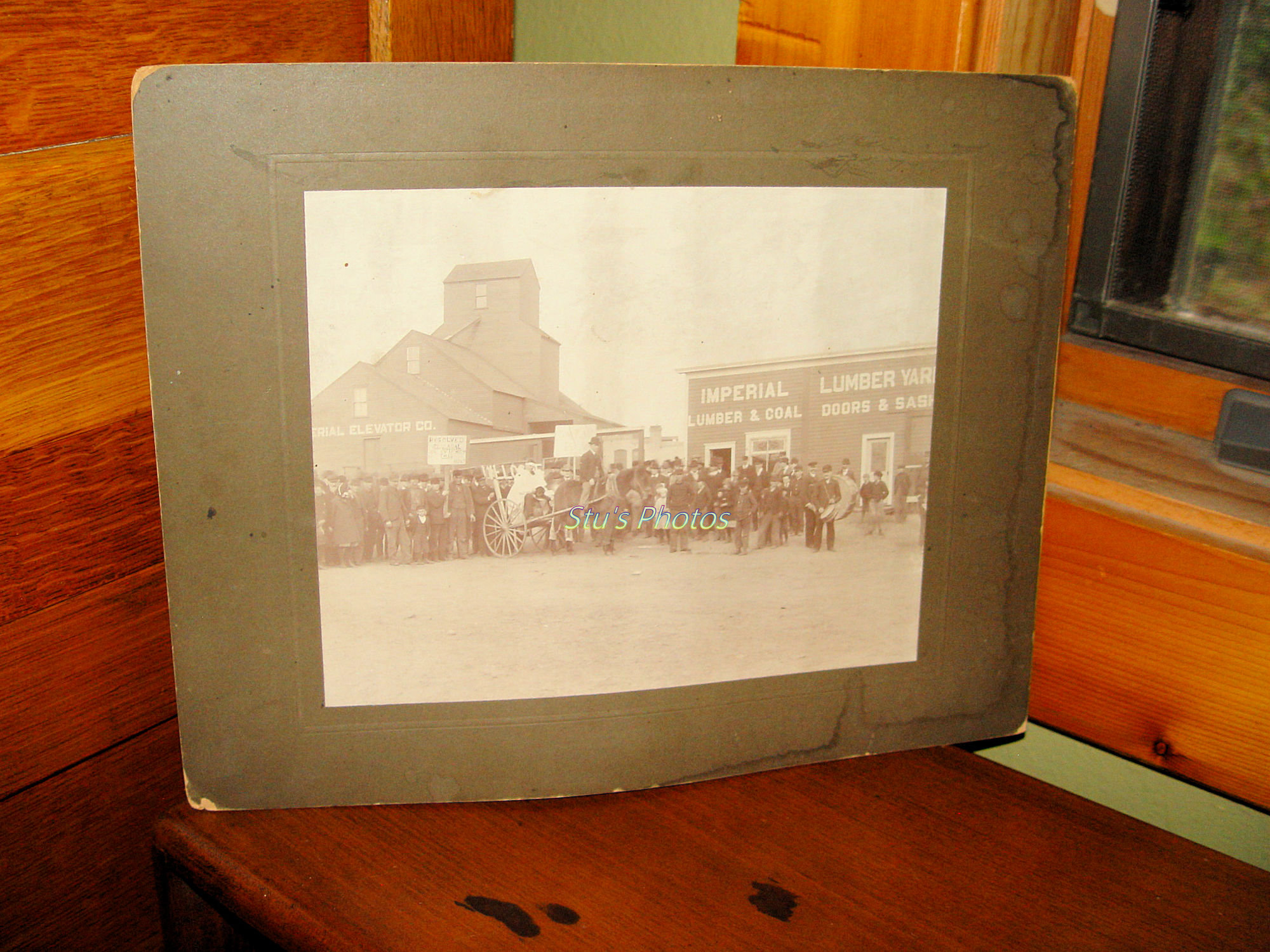 Late 19th c. El
                        Zagal Fargo, ND Shriners Parade 'We Lost'
                        Imperial Lumber & Coal