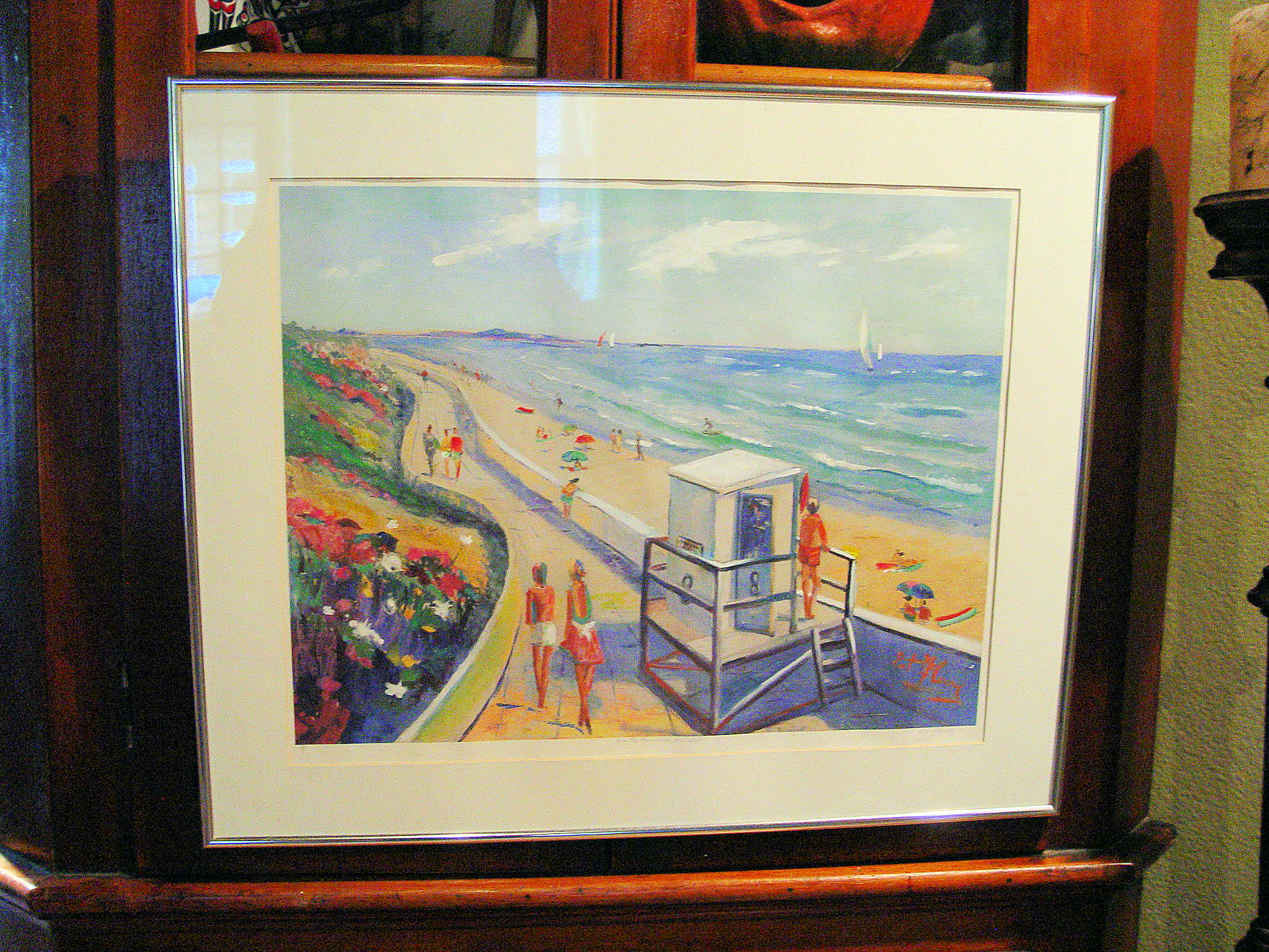 From the Promenade,
                                        Carlsbad by Pat McCoury Signed
                                        'Artists Proof' Print