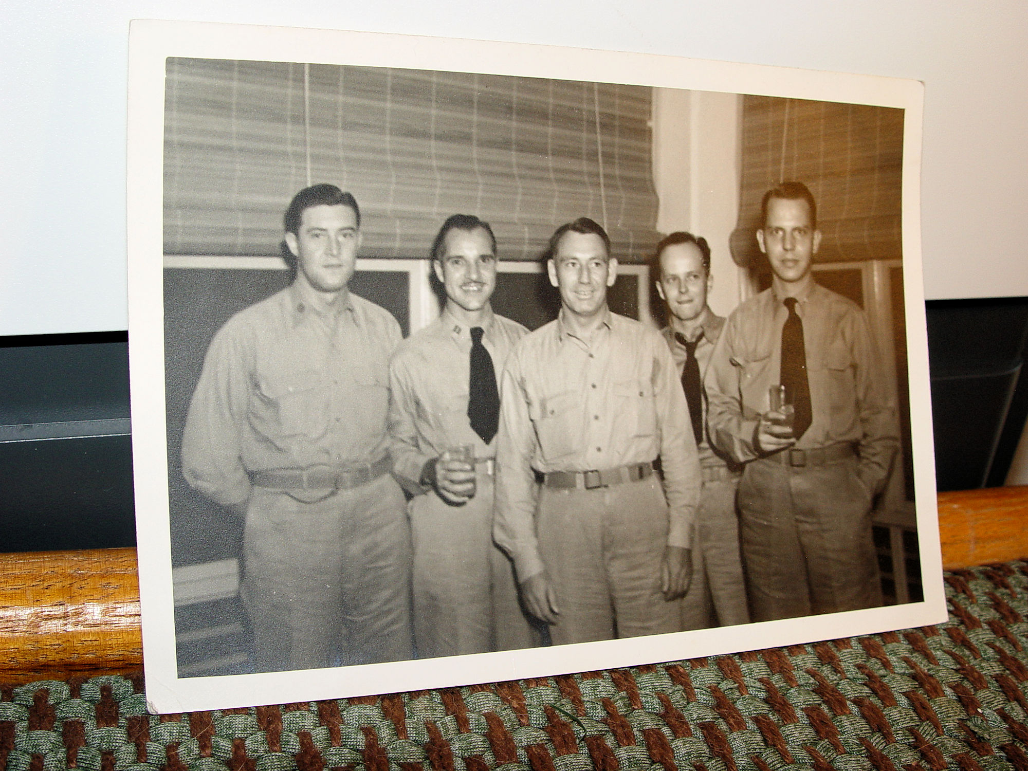Five Panama
                        WWII Doctors Original Photograph 5 by 7