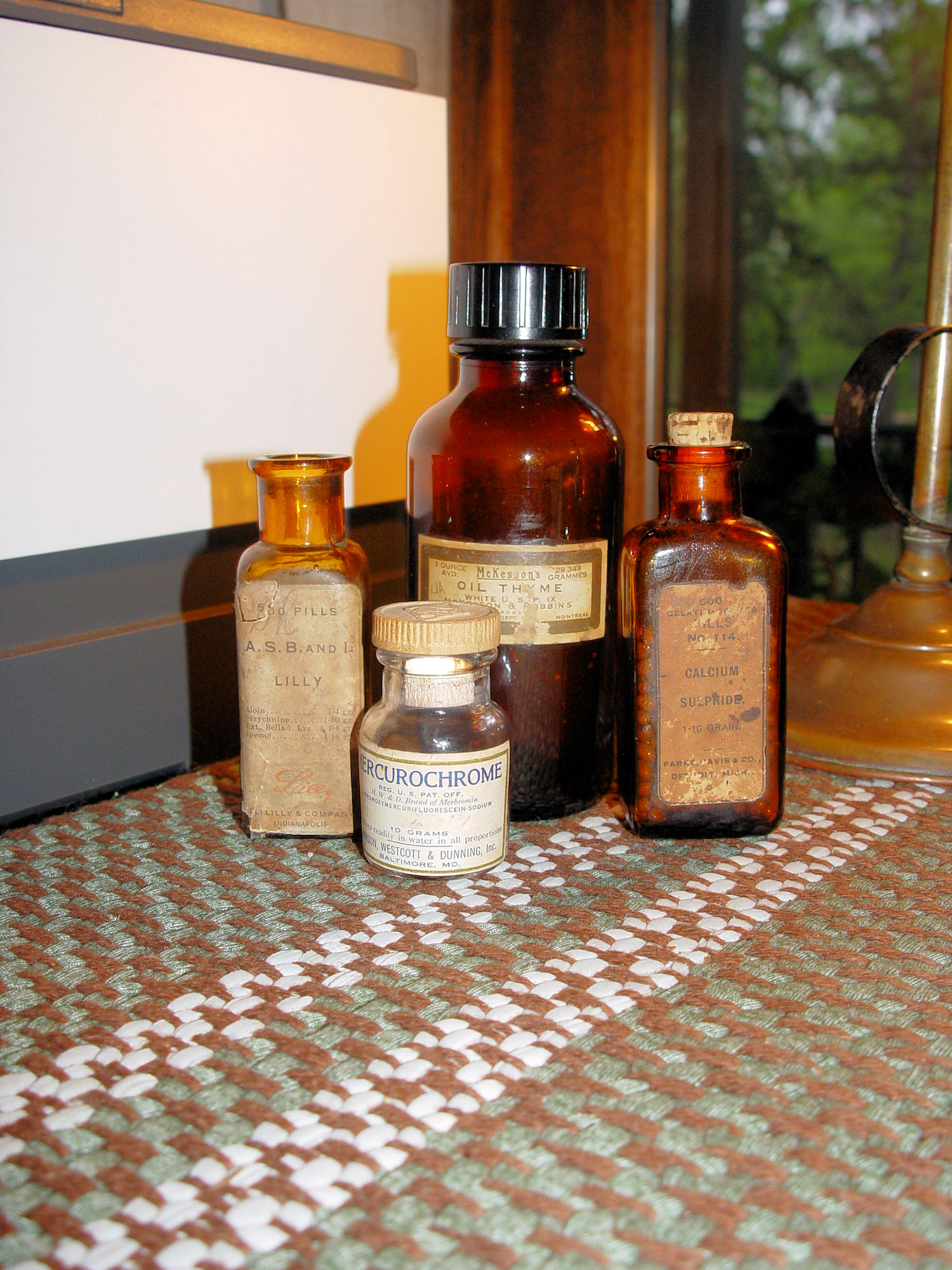 Early 20th c.
                        Collection of Apothecary Herbal Medicine
                        bottles