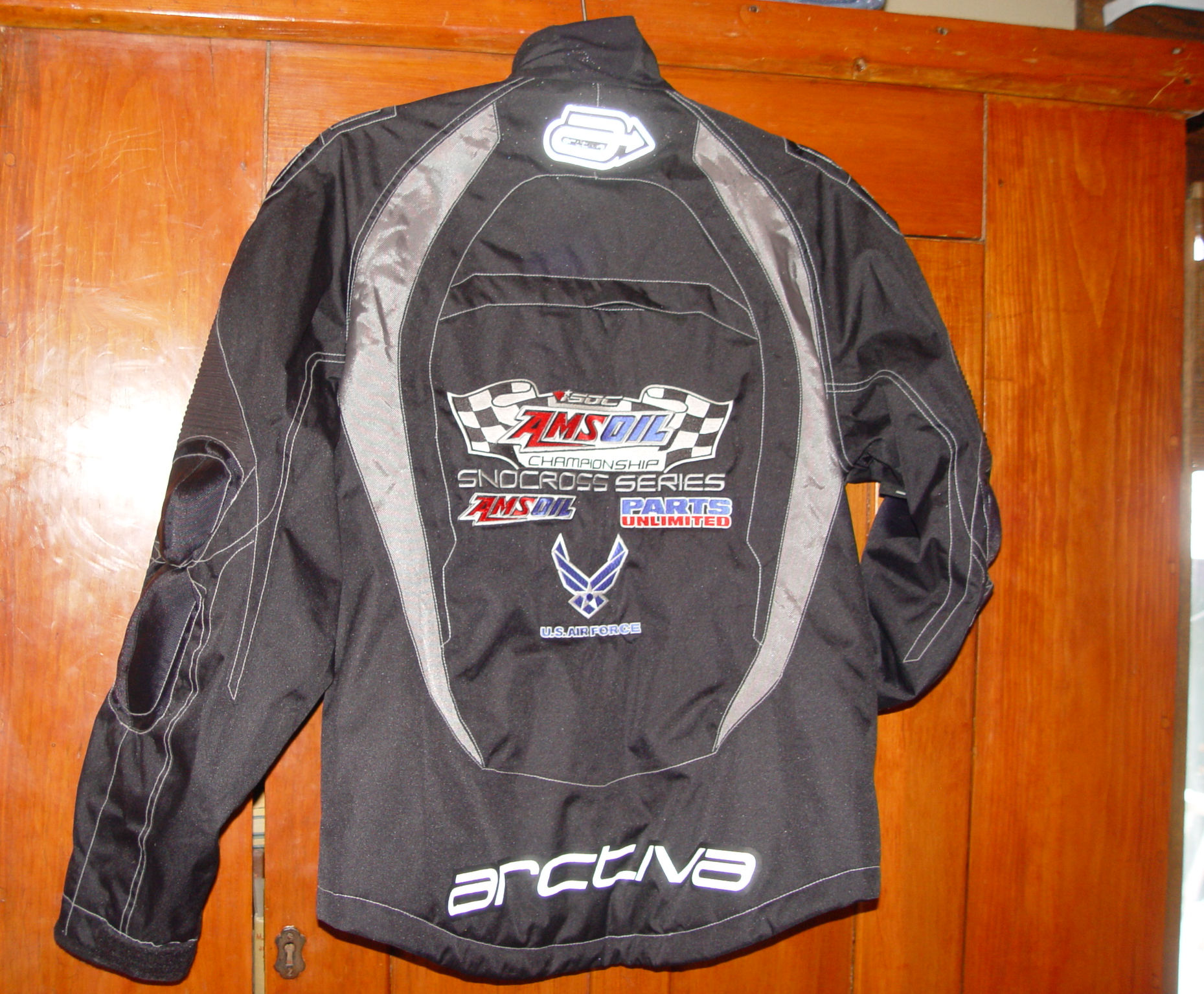 Vtg Arctiva Snowmobile
                        Racing Jacket - Scarce AMSOIL Championship
                        Snocross / US Air Force Series (ISOC)