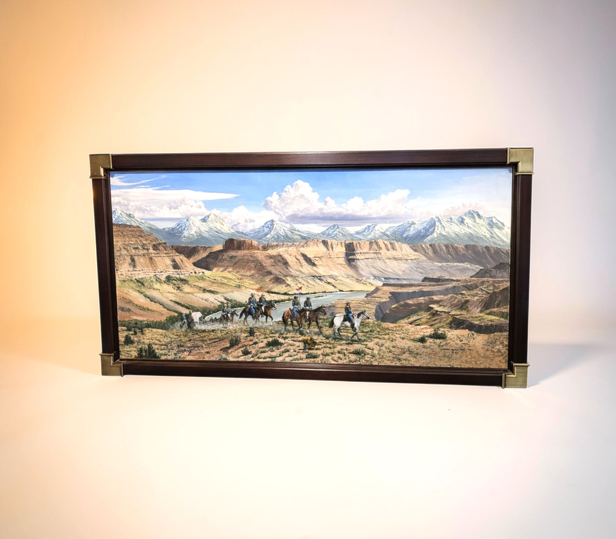 2006 and 2007
                                        Large Western Realism Oil
                                        Paintings by Frank Shepherd
