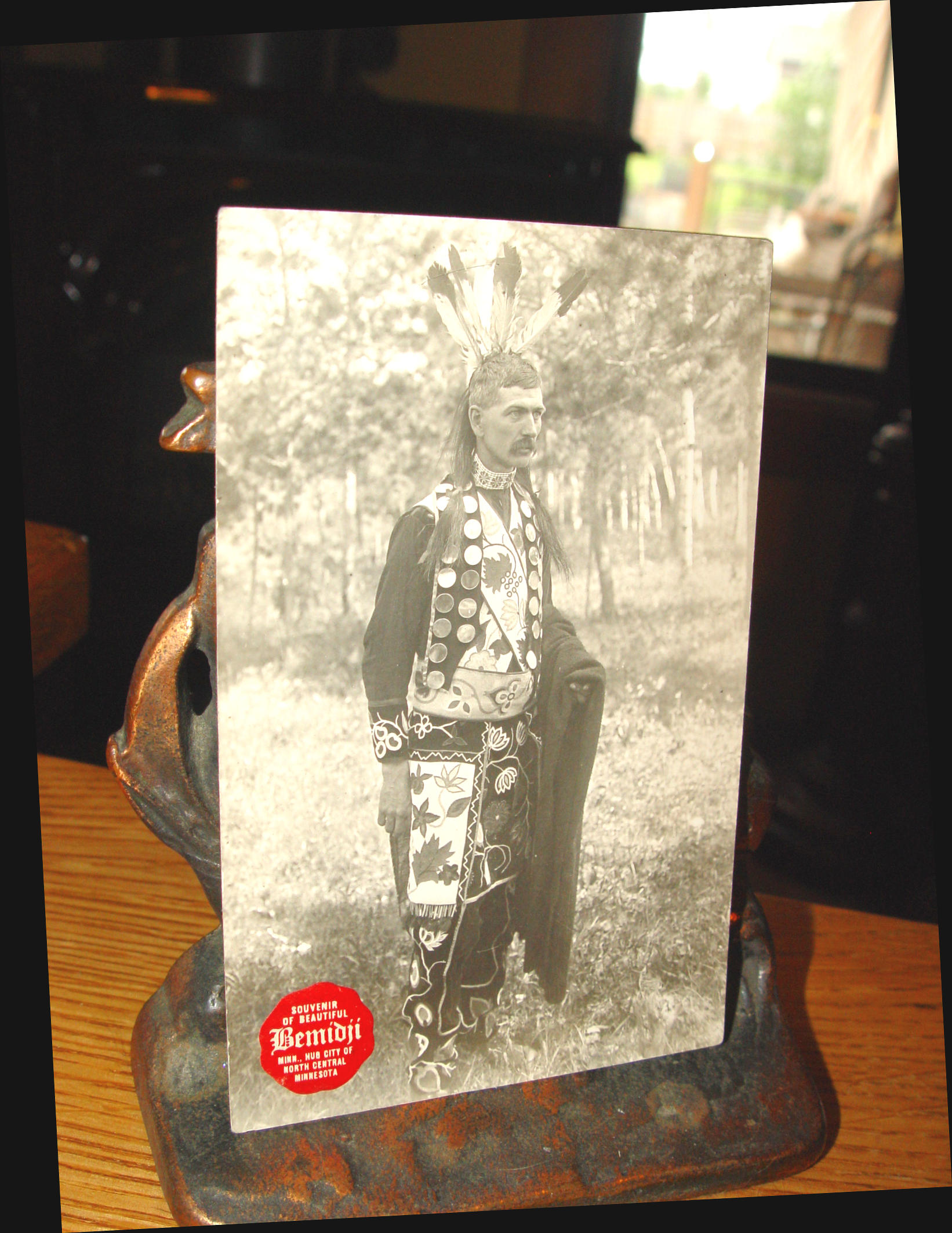 Real Photo
Postcard 1913 – Bemidji
MN – Woodland-Style
Ojibwe Regalia