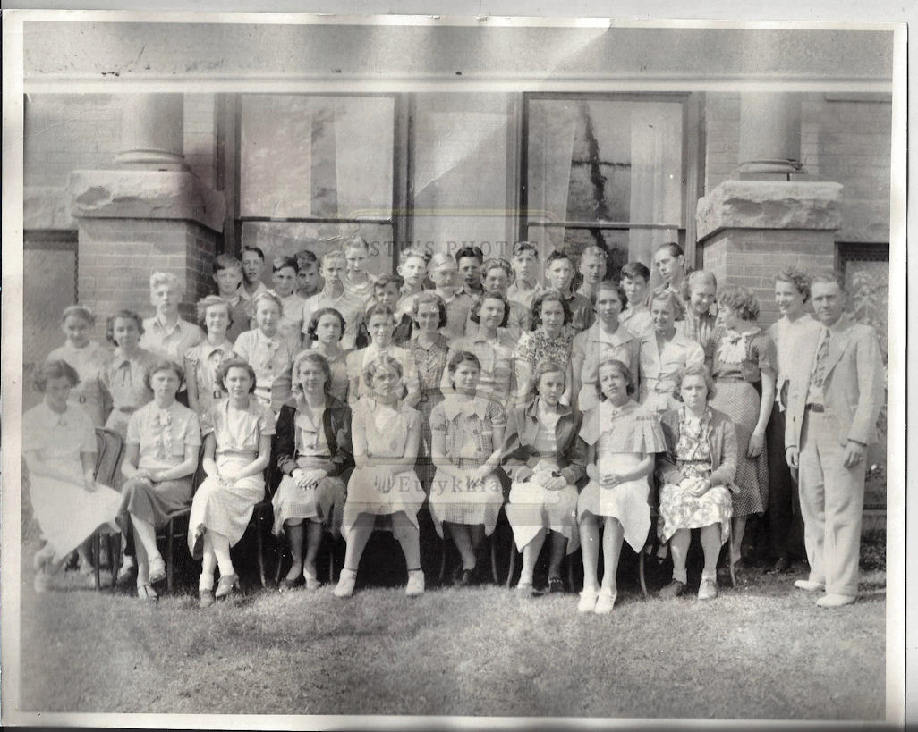1936 Blackduck Minnesota
                                        High School Freshman Class
                                        original photograph