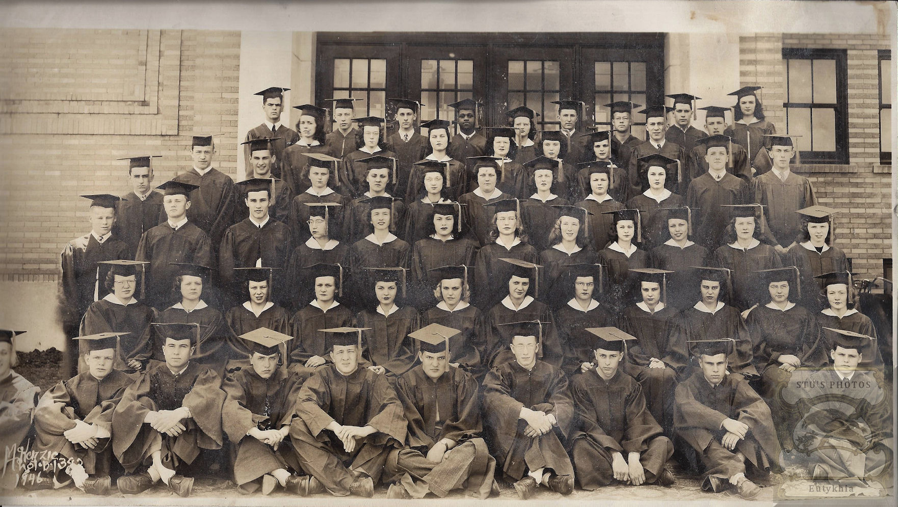 1946 Photograph, Morgan
                                        Park High School, Duluth, MN
                                        Graduation Class